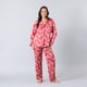 thumbnail image 2 of Set Camisero + Pantalon Satin Print Flores Mujer 33760-234, 2 of 4