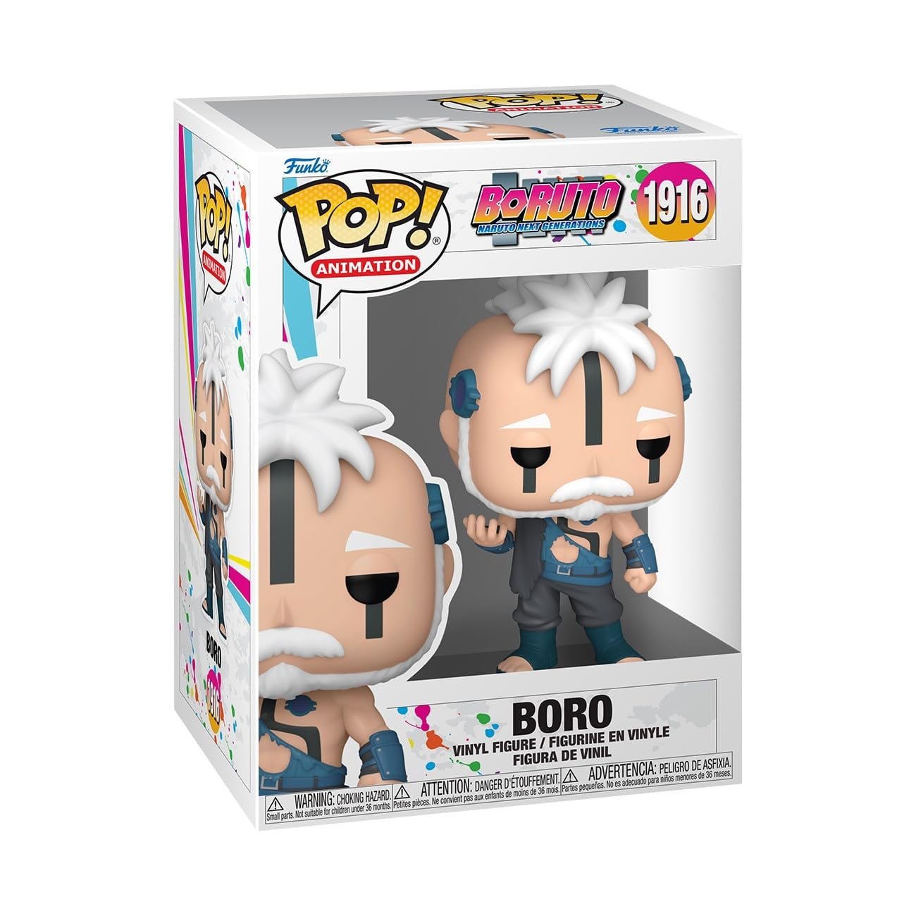 ¡funko Pop! Figura Animada De Boruto Boro De 11 Cm - Naruto