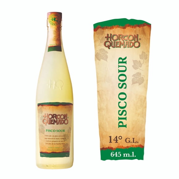 Cóctel Pisco Mango Sour 14° Botella, 645 cc