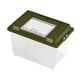 thumbnail image 4 of Tanque De Ba?o Para Tortugas Caja De Cría De Anfibios Hábitat Para Reptiles Caja De Alimentación De Alimentos Verde, 4 of 5