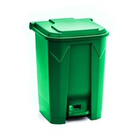 Recilock - Basurero 100 Litros Pedal Central - Verde