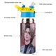 thumbnail image 3 of Timothée Botella de Agua con Tapa Pop Top de Un Toque, Acero Inoxidable, a Prueba de Fugas, para Deportes, Botella Infantil azul 12 oz, 3 of 6