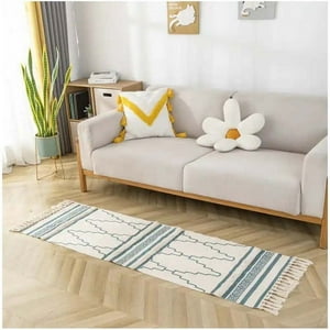 Wyj Hogar - Alfombra Pasillera-Piecera De Algodón/Lino 60X200Cm 05