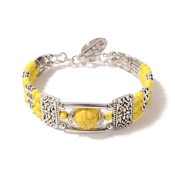 Gorgeous Turquoise Boho Vintage Bracelet - Perfect for Women!