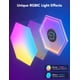 thumbnail image 4 of Paneles de luz hexagonales Govee Glide RGBIC Wi-Fi, paquete de 10, 4 of 8