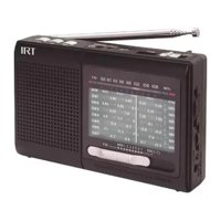 Radio Portatil 9 Bandas Fm Am Sw Usb Negro Irt