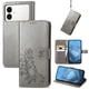 thumbnail image 1 of Funda Sintética FOXDOCK para Samsung Galaxy S26 Edge | Función de Billetera y Soporte | Edgetección Completa-gris, 1 of 6