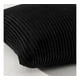thumbnail image 5 of Set De 2 Fundas De Cojines Cama Sillon Suave Negra 45 X 45 Aura Zeus negro, 5 of 9