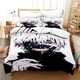 thumbnail image 1 of Tokyo Ghoul Anime Horror Quilt Duvet Cover Set Super Bed Linen3-Piece Bedding Set, 1 of 4