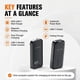 thumbnail image 5 of Batería externa ReelCharge 5000 mAh 65 W inalámbrica negra, 5 of 6