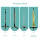 thumbnail image 5 of Soporte de Trípode Plegable Danchet 0,5 kg para Clarinete y Flauta, 5 of 5