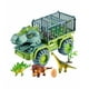 thumbnail image 1 of Camión transportador de dinosaurios Tiranosaurio Rex juguete, 1 of 3