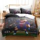 thumbnail image 1 of Football Player M-a-s-s-e-y Series Bedding Digital Printed Three-Piece Set, 1 of 5