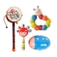 thumbnail image 3 of Juego De Instrumentos Musicales De Percusión De Madera De 4 Piezas Para Fiesta De Bebé Recién Nacido Estilo C, 3 of 5