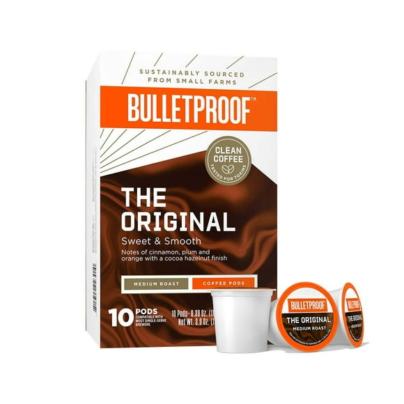Cápsulas de Café Bulletproof Original Medium Toast x10