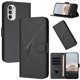 thumbnail image 1 of Funda Cartera Fibra de Carbono para Motorola MOTO G52 con Soporte y Cierre Magnético Negro, 1 of 6