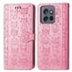 thumbnail image 1 of Funda Cartera FOXDOCK para Motorola Edge 50 Neo , Flip PU con Relieve de Gatos y Perros, Tarjetero y Soporte, 1 of 6