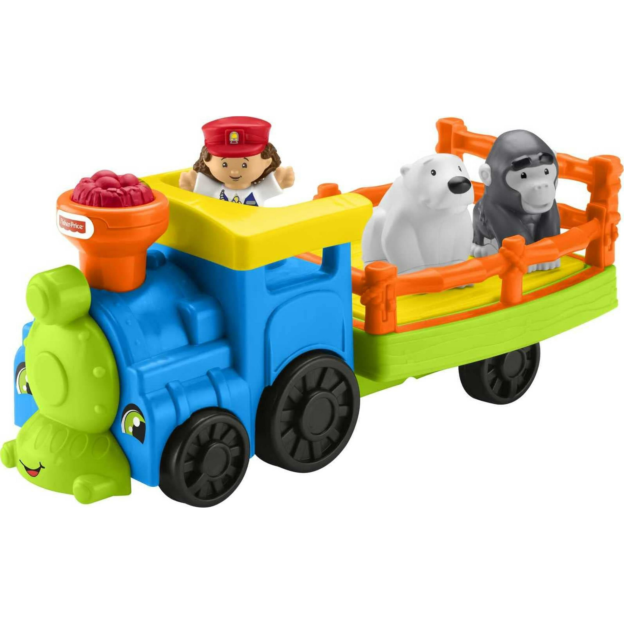 Fisher Price - Toy Train Fisher-price Little People Choo-choo Zoo Desde Hace 1 Año