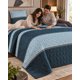 thumbnail image 5 of Cubrecama Quilt delgada de Verano Plaza y Media con Funda de Almohada, 5 of 8