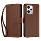 thumbnail image 3 of Funda Cartera Trébol para Xiaomi Redmi Note 12 Pro 5G con Ranuras Tarjetas y Carga Inalámbrica Marrón, 3 of 6