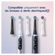 thumbnail image 2 of Cabezal de cepillo de dientes Oral-B iO Gentle Care, paquete de 4 unidades, color blanco, 2 of 3