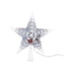 thumbnail image 1 of Adorno Para árbol De Navidad, Estrella De Cinco Puntas Para Decoración Navide?a, Decoración Para árbol De Navidad, 15,5 Cm, Blanco, 1 of 5
