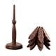thumbnail image 2 of Posavasos De Madera Con Soporte Para árbol, Salvamanteles De Madera Antideslizantes Para Cuenco, Tetera, Hogar, 2 of 5