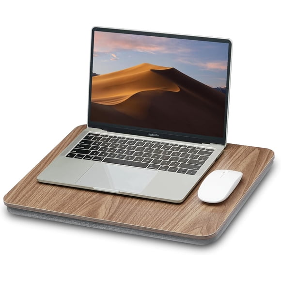 Mesa Portátil ZEAPTAC LPD Madera Marrón 43x32 cm Cojín