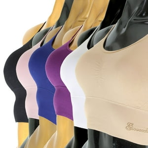 Giovacchino - Pack De 6 Sosten Peto Deportivo Seamless Talla M