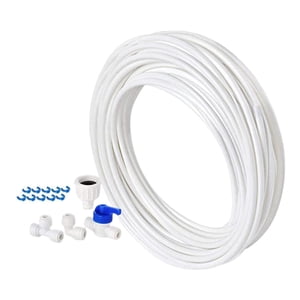 Magideal - De Línea De Agua Para Refrigerador, Accesorio De Montaje De Filtro De Agua, Fácil Instalación, Conector De Tubería De Agua, Para Máquina De Hacer