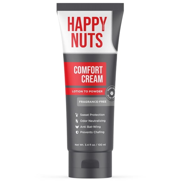 Crema desodorante HAPPY NUTS Comfort para hombre 100 ml sin perfume
