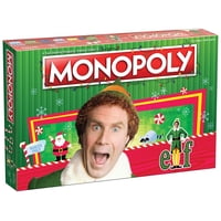 Juego De Mesa Usaopoly Monopoly Elf Christmas Film 8+ Years