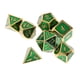 thumbnail image 1 of Dados Poliédricos De Aleación D4-D20 Muere Para Juguetes TRPG DND - Dorado Verde Oscuro, 1 of 5