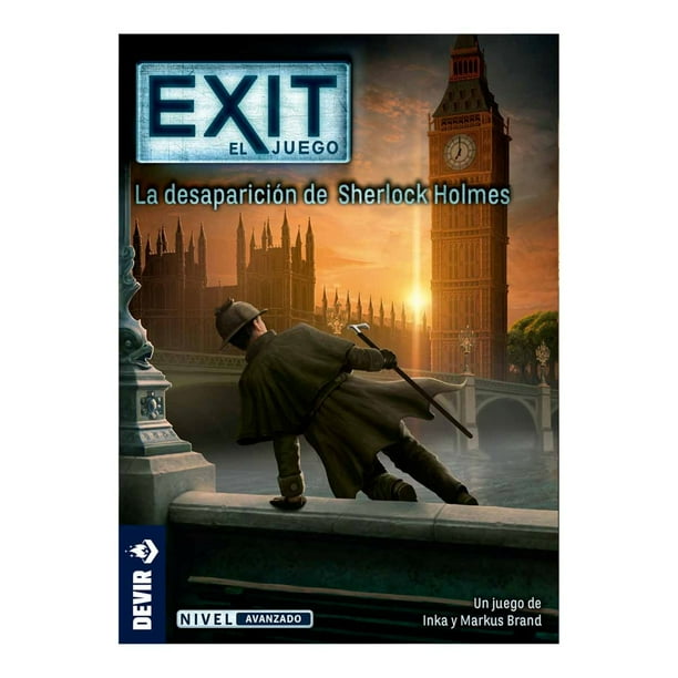 Juego de Mesa Exit: La Desaparición de Sherlock Holmes