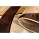 thumbnail image 2 of Alfombra GLORY RUGS moderna círculos marrones geometría 120 x 180 cm, 2 of 3