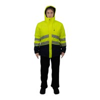 Hardwork - Parka Hw Artica Mujer Amarillo Fluor