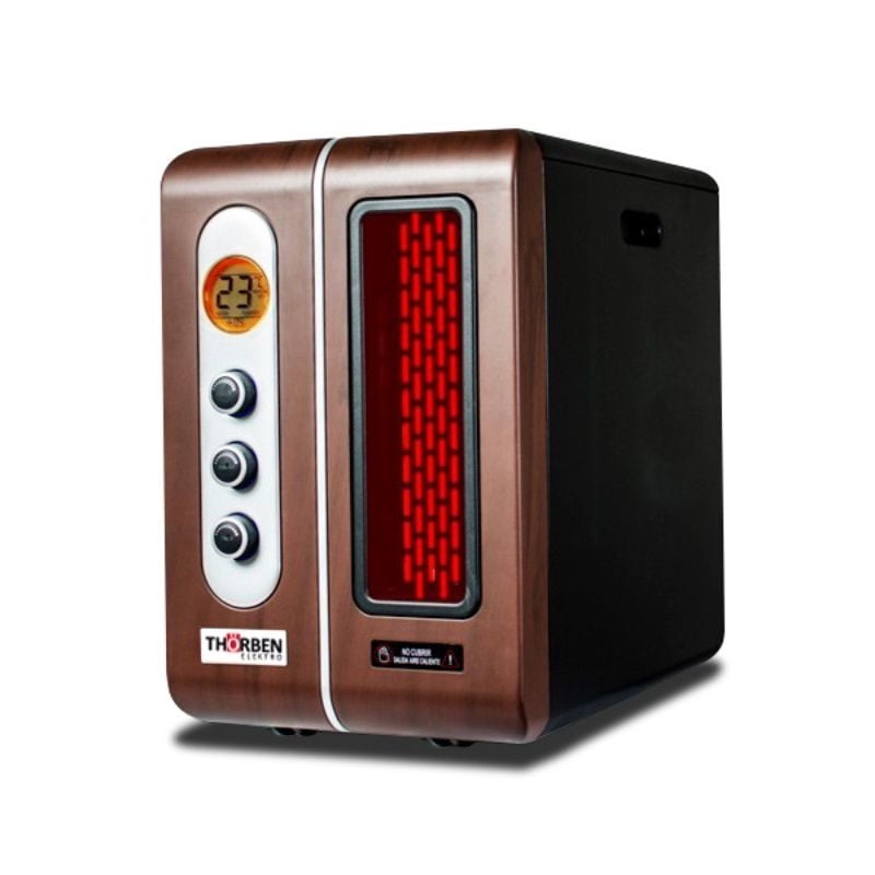 Thorben - Estufa Eléctrica Brick 1500 1500W Café