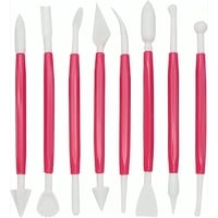 Genérico - Set De Estecas Para Moldear Fondant Repostería 8 Piezas