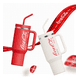 thumbnail image 3 of COCA COLA Germ Termo Cool Tumbler Mug Vaso 1200ML Frío O Caliente Vaso Térmico Blanco Categoría, 3 of 6