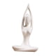 thumbnail image 3 of Figura De Yoga De Cerámica, Ornamento, Estatua, Escultura, Jardín Zen, Decoración De Escritorio Para El Hogar, 7,5x4,5x14cm, 3 of 5