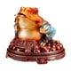 thumbnail image 2 of Figura De Sapo De La Fortuna Y La Riqueza Según El Feng Shui, Escultura De Resina Para La Mesa De Entrada, Estilo B, 2 of 5
