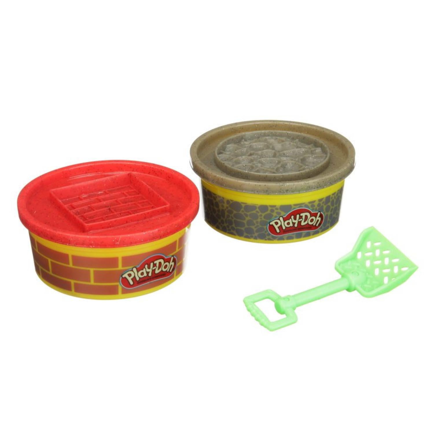 Total E-commerce - Juguete Masas De Construccion Roja Gris Plasticina Infantil