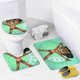 thumbnail image 4 of Super Sema-theme 4-Piece Shower Curtain Set with Rugs, Waterproof Bathroom Decor Set Includes Bath Mat, U-Shaped Rug, Toilet Lid Cover and Curtain with Hooks, 4 of 6