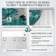 thumbnail image 4 of Cortina De Baño Premium 180x180 Cm Con Forro Blanco Cb24, 4 of 4