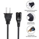 thumbnail image 5 of Cable de alimentación Saireed 2,5 m para base de carga Roomba (2 clavijas), 5 of 6