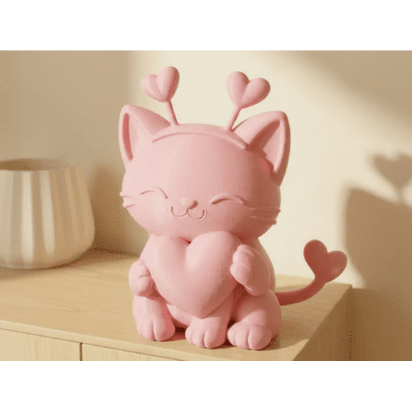 Linda figura de Lindo gato gordito