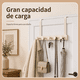 thumbnail image 1 of Perchero para Puerta Sin Taladro con 5 Ganchos Color Blanco Crema, 1 of 5