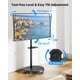 thumbnail image 2 of Carrito de TV MOUNTUP MU1109-B para televisores de 32 a 65 pulgadas, altura ajustable, 2 of 9