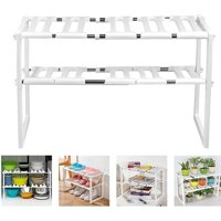 Genérico - Organizador Estante Cocina Bajo Fregadero Ajustable 2 Niveles