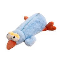 Magideal - Estuche Para Lápices De Animales De Peluche, Bolsa De Almacenamiento De Papelería, Accesorios De Papelería, Bolsa Para Bolígrafos, Bolsa De Cosméticos